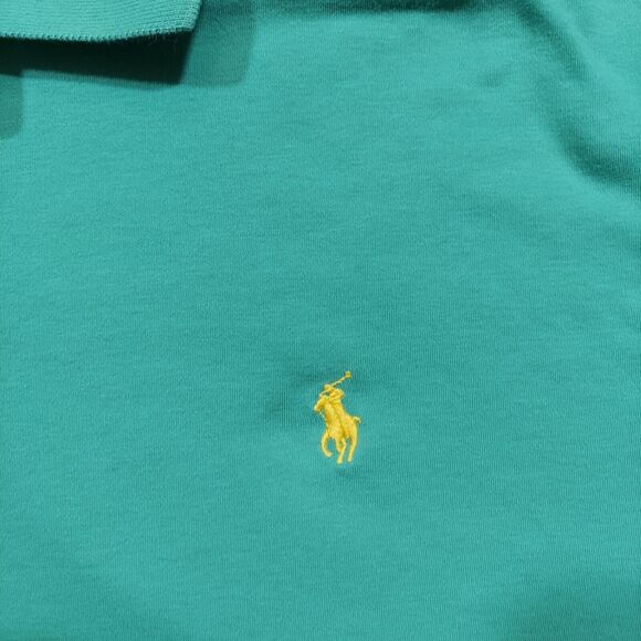 Polo By Ralph Lauren Mens Size 3XB Green Polo Shirt Short Sleeve Collared Cotton - Picture 2 of 6